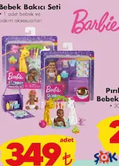 BARBİE OYUNCAK BEBEK BAKICI SETİ BARBİE OYUNCAK BEBEK BAKICI SETİ